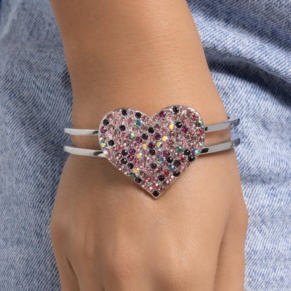 paparazzi Jewelry - Significant Shimmer - Pink Bracelet